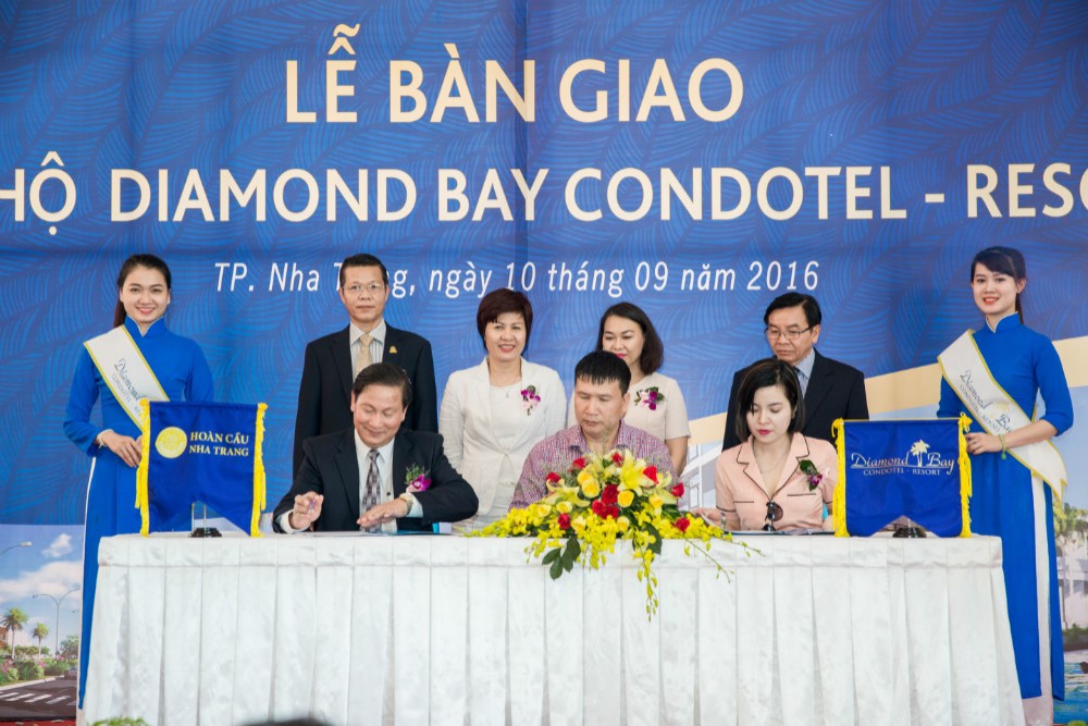 Lễ bàn giao căn hộ tại Diamond Bay Condotel - Resort